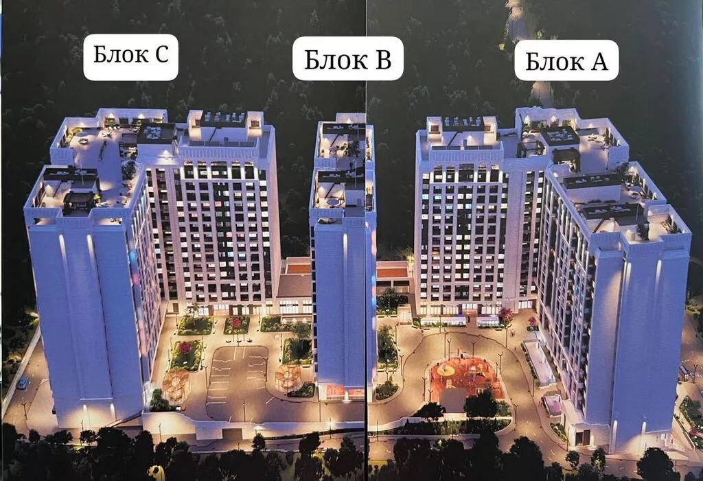 2 комнаты, 73 м²