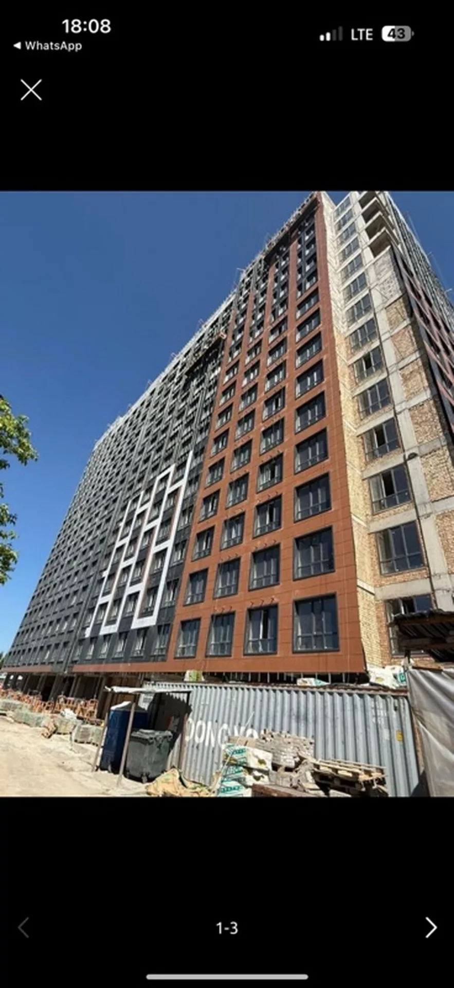Строится, Элитка, 2 комнаты, 73 м²