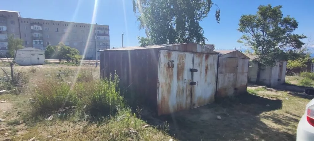 Город Чолпон -Ата, ПМК, 3мкрн Металлический гараж (бокс) - Разборная