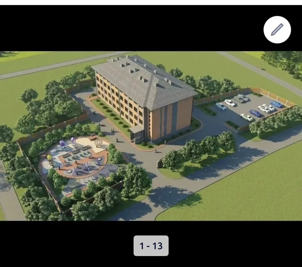 2 комнаты, 40 м²