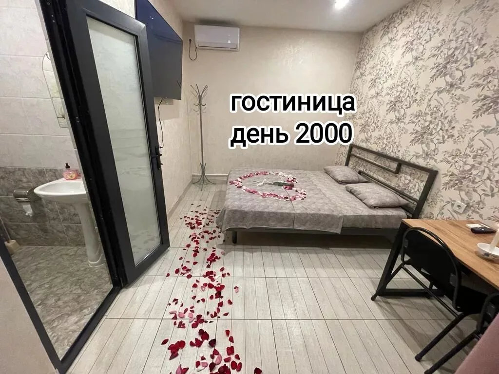 1 комната, Кудайберген авторынок, Душевая кабина, Постельное белье, Кондиционер
