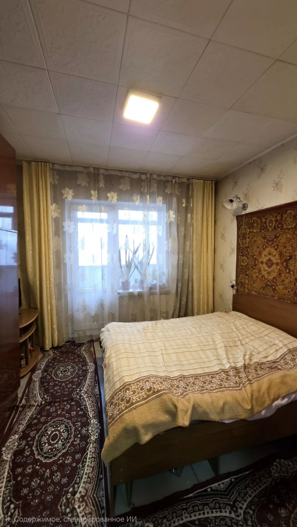 3 комнаты, 65 м², Аламедин-1 мкр 105 серия, 4 этаж, Косметический ремонт