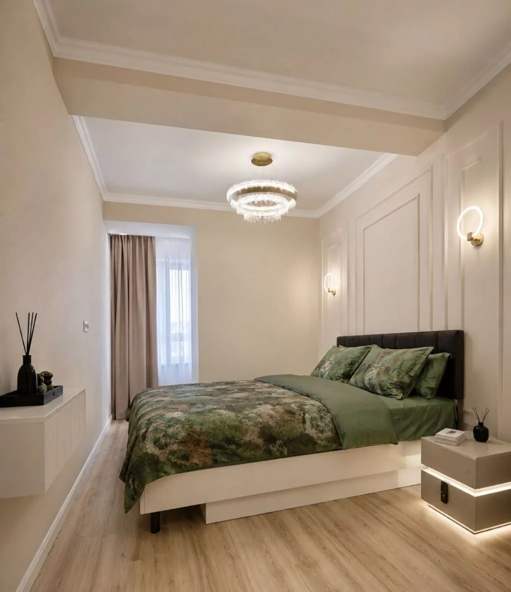 2 комнаты, 80 м², Асанбай мкр Элитка, 13 этаж, Дизайнерский ремонт