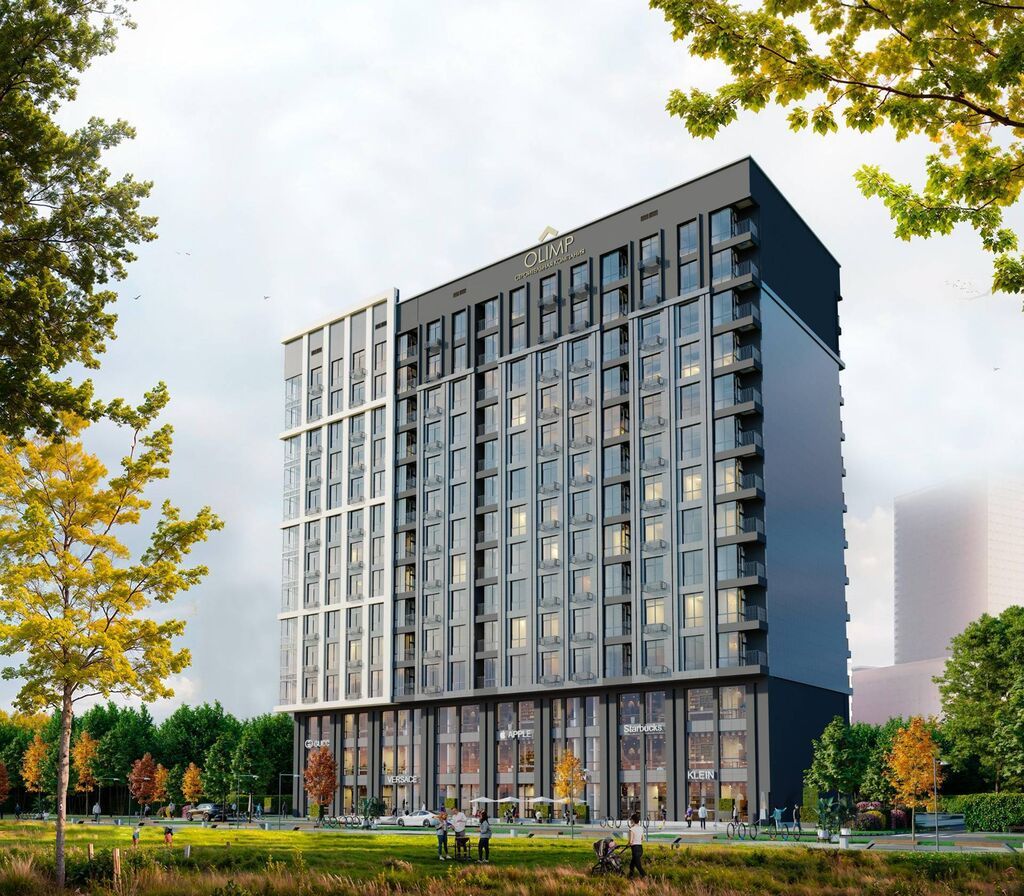 2 комнаты, 80 м², Вефа ТЦ Элитка, 13 этаж, ПСО (под самоотделку)