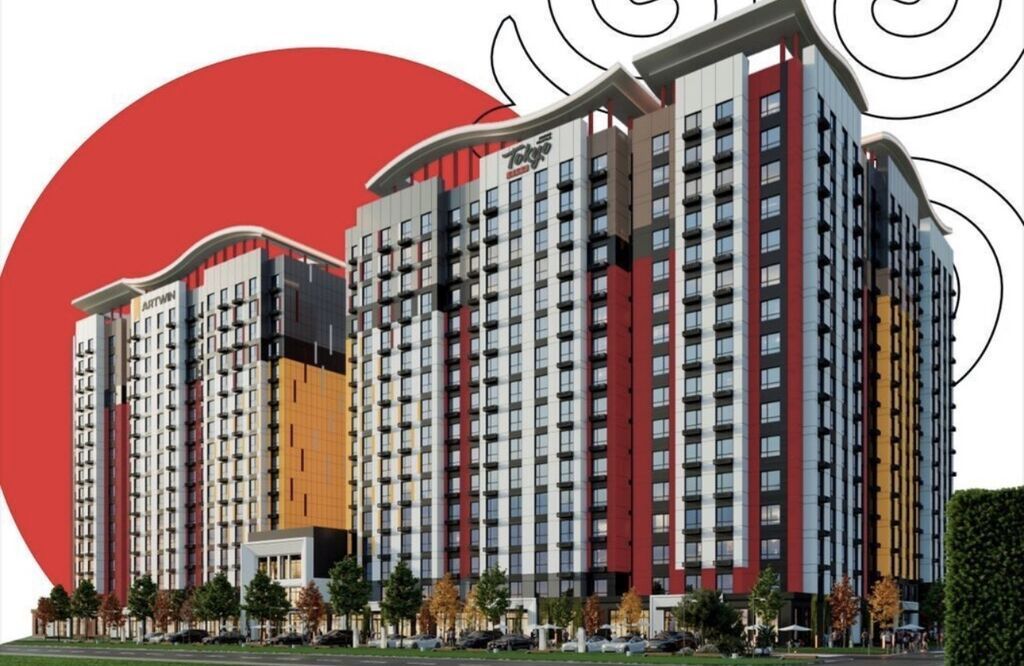 2 комнаты, 79 м²