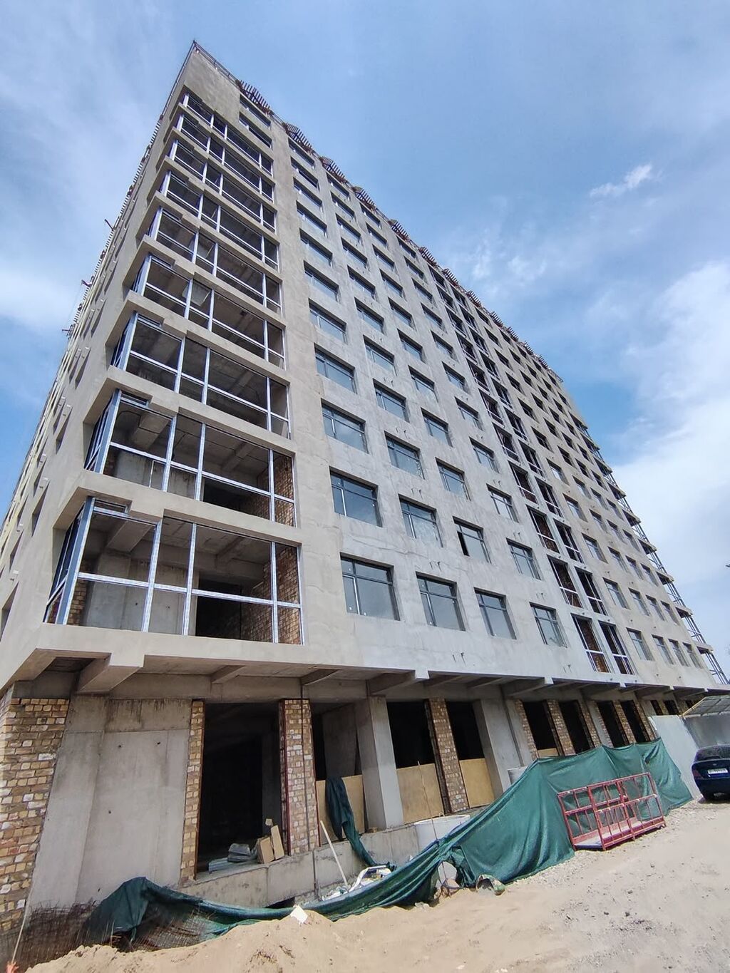 1 комната, 30 м², Шлагбаум Элитка, 10 этаж, ПСО (под самоотделку)