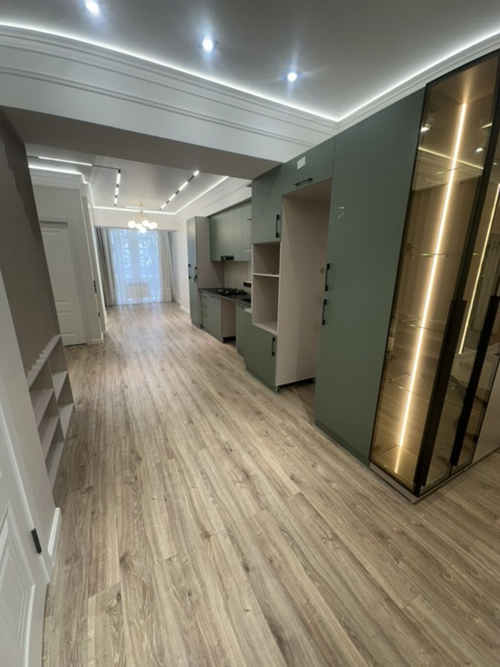 2 комнаты, 66 м², Таш-Рабат ТРЦ Элитка, 13 этаж, Дизайнерский ремонт