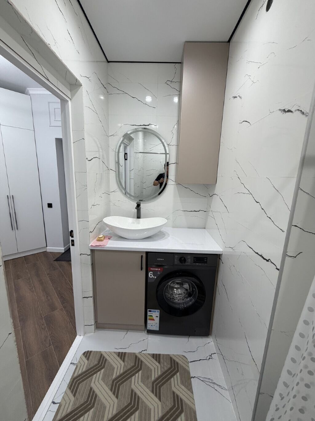 2 комнаты, 60 м², Тунгуч мкр Элитка, 11 этаж, Дизайнерский ремонт