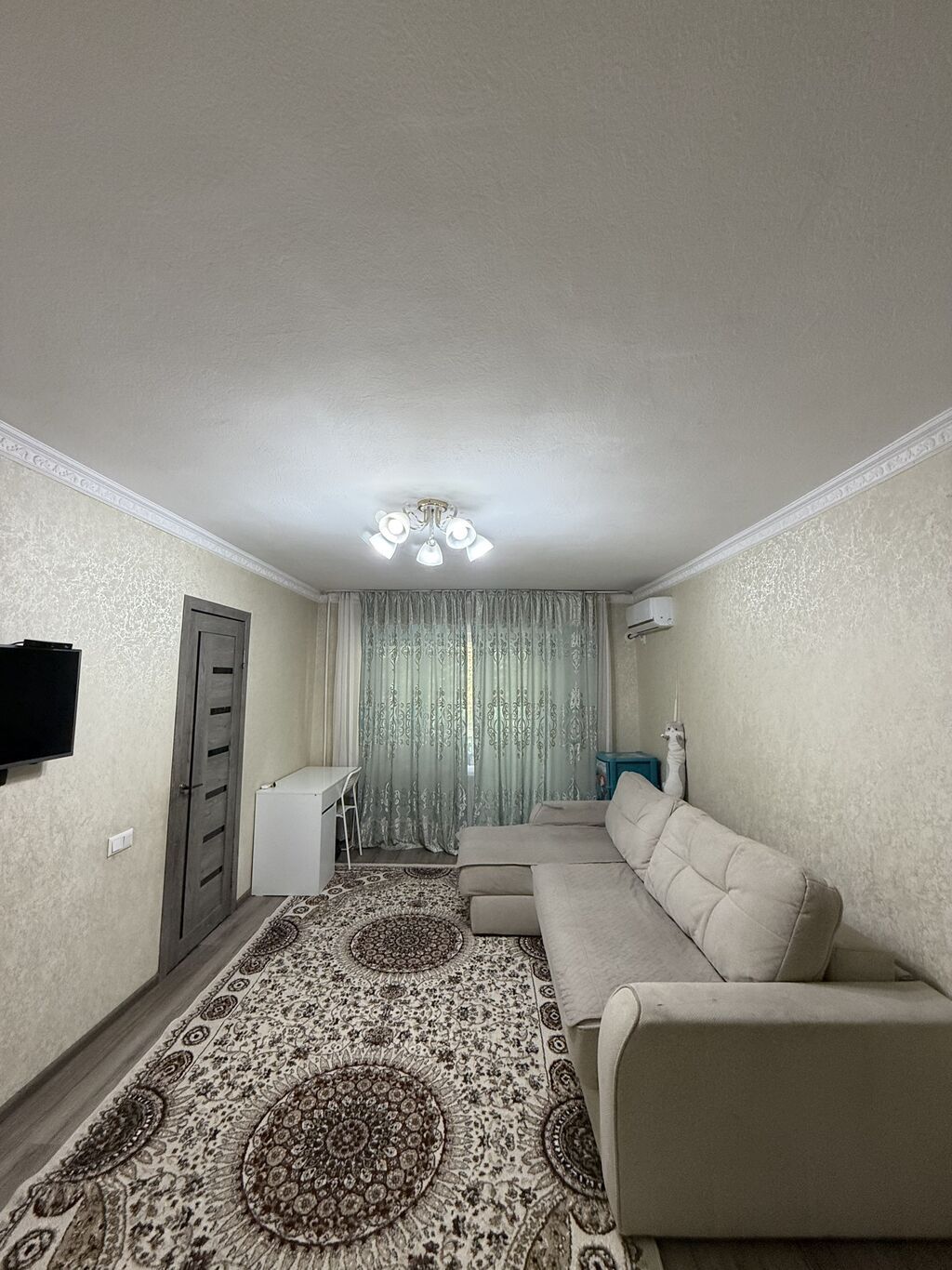 2 комнаты, 41 м², ул. Боконбаева / Гоголя Хрущевка, 2 этаж, Евроремонт