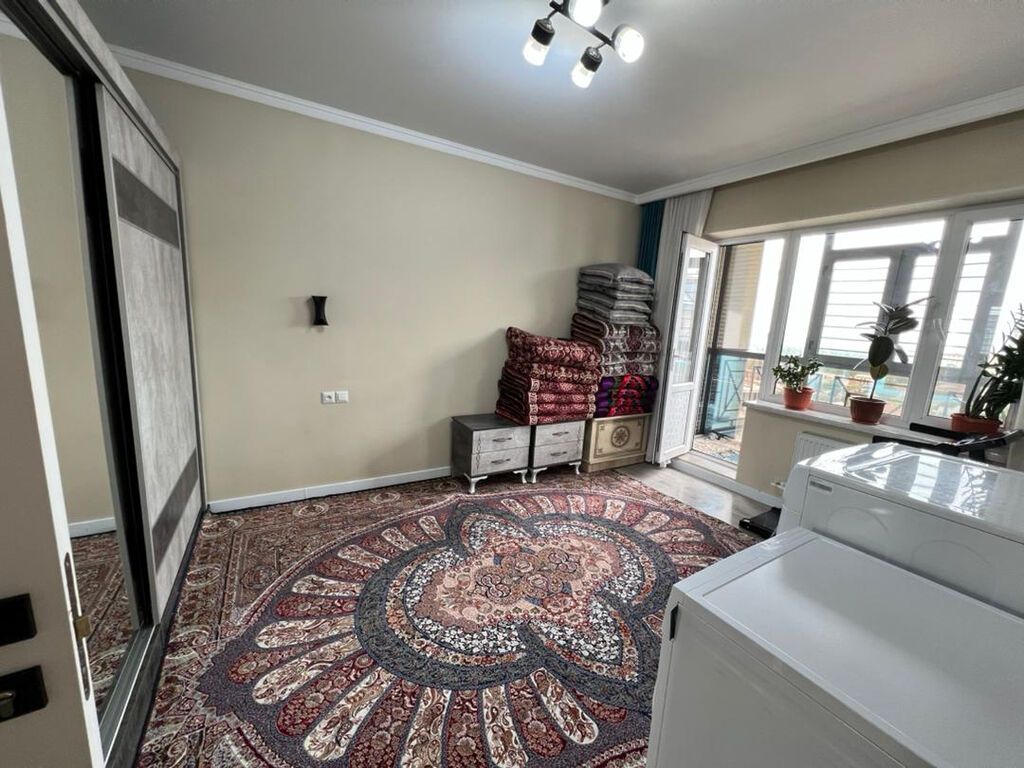 2 комнаты, 69 м², Кок-Жар мкр 106 серия улучшенная, 9 этаж, Евроремонт