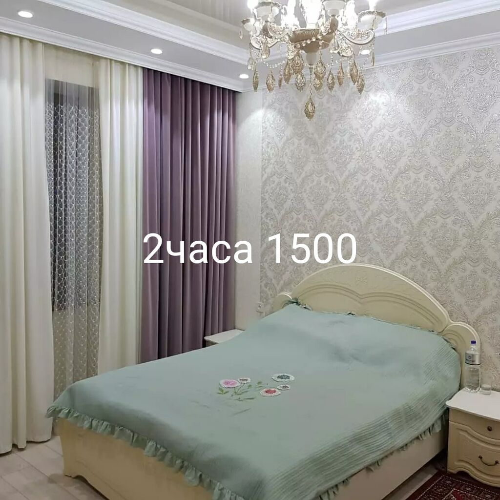 1 комната, Люкс, элитка, Юг-2 мкр, Душевая кабина, Постельное белье, Кондиционер