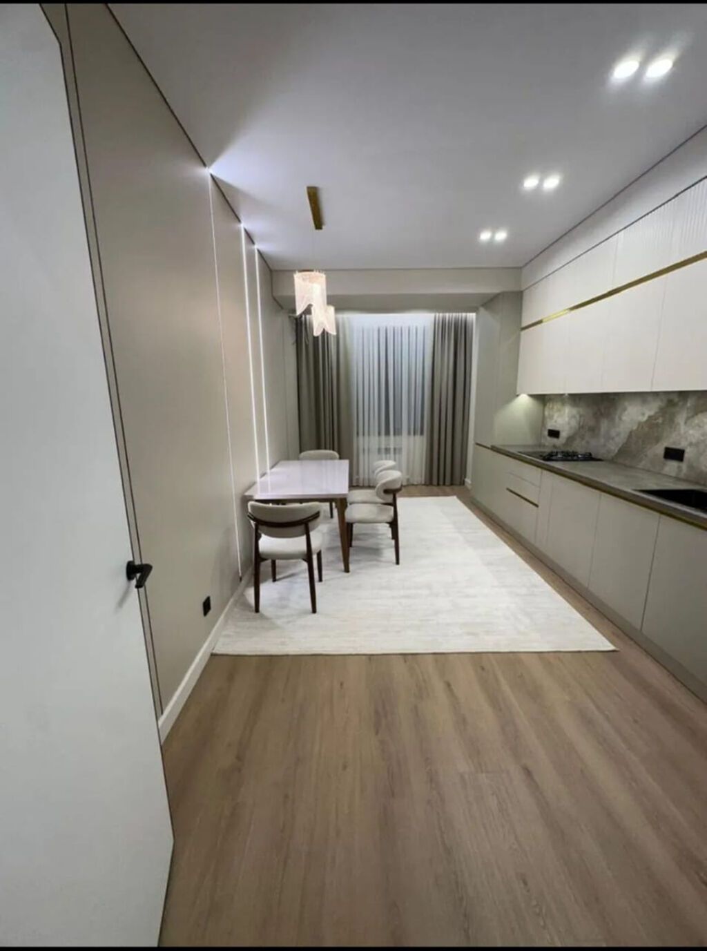 3 комнаты, 109 м², Асанбай мкр Элитка, 4 этаж, Дизайнерский ремонт