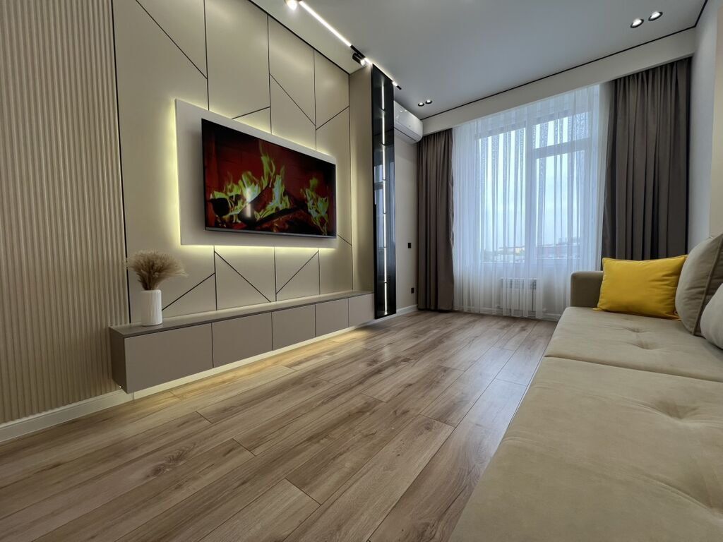 2 комнаты, 57 м², Технопарк Элитка, 4 этаж, Дизайнерский ремонт