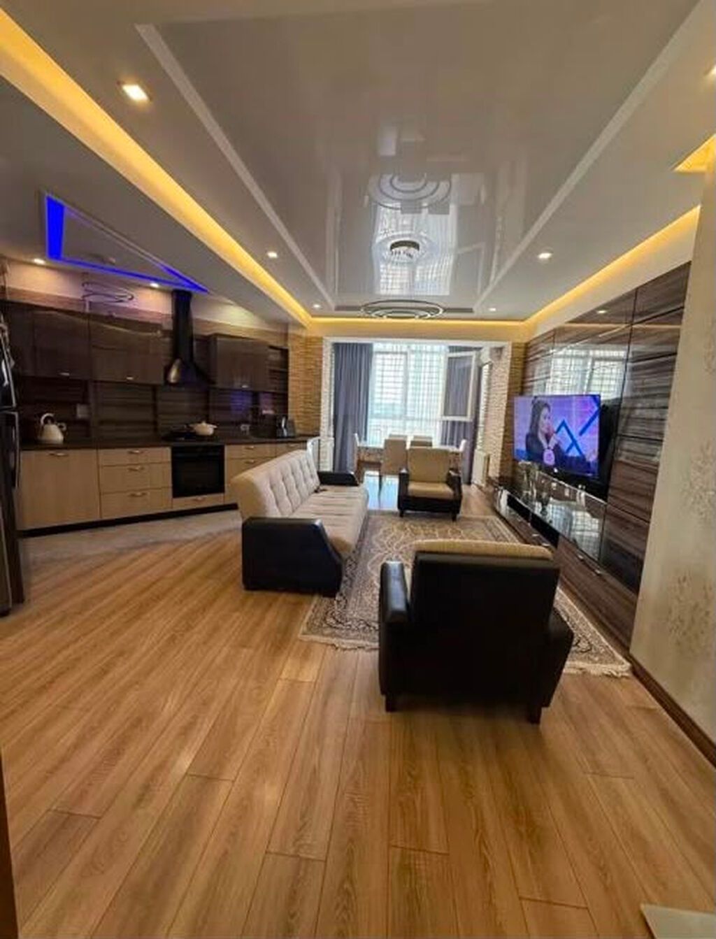 4 комнаты, 105 м², Джал мкр (в т.ч. Верхний, Нижний, Средний) Элитка, 13 этаж, Евроремонт