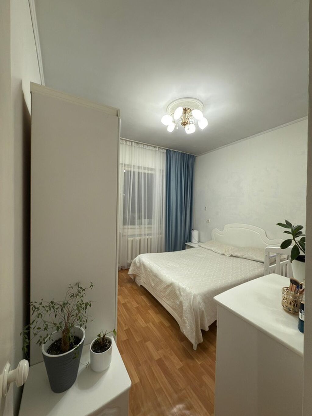 3 комнаты, 63 м², Аламедин-1 мкр 105 серия, 5 этаж, Косметический ремонт