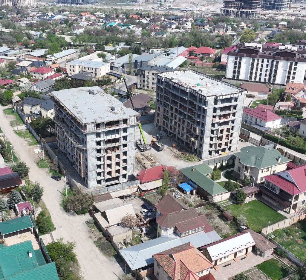 Строится, 2 комнаты, 54 м²