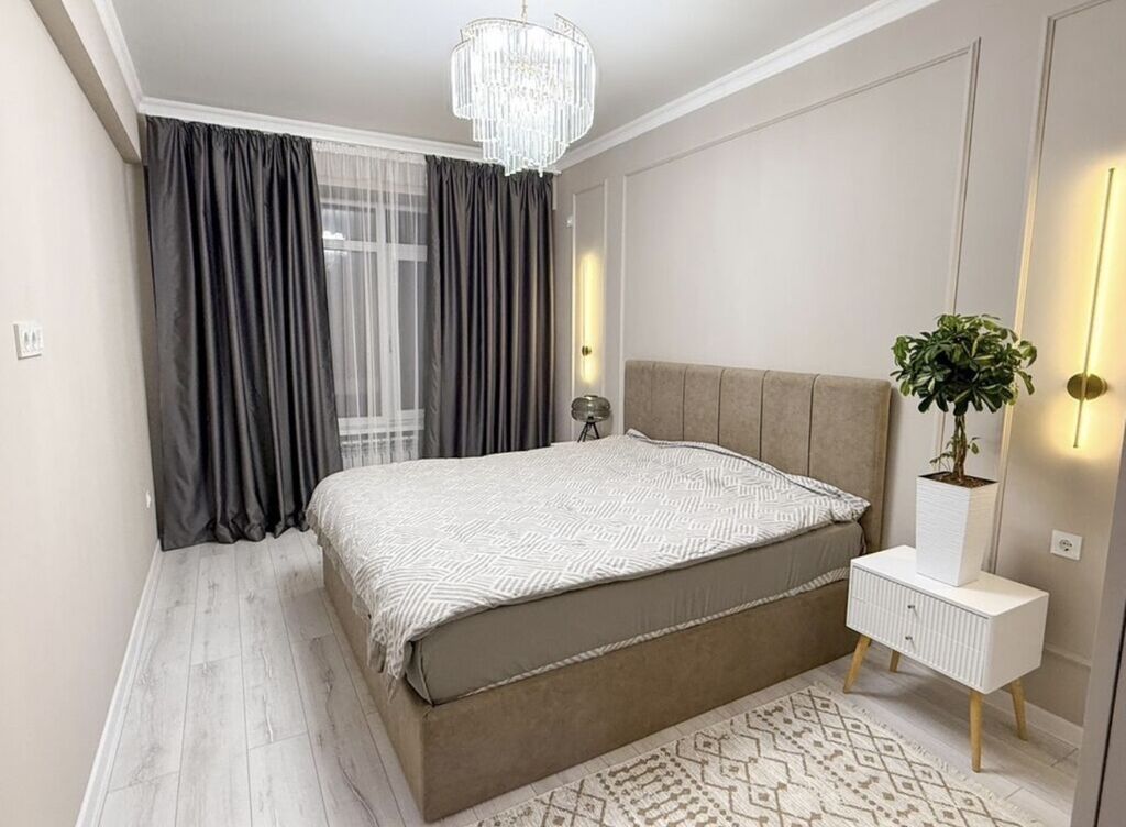 1 комната, 38 м², Асанбай мкр Элитка, 5 этаж, Дизайнерский ремонт