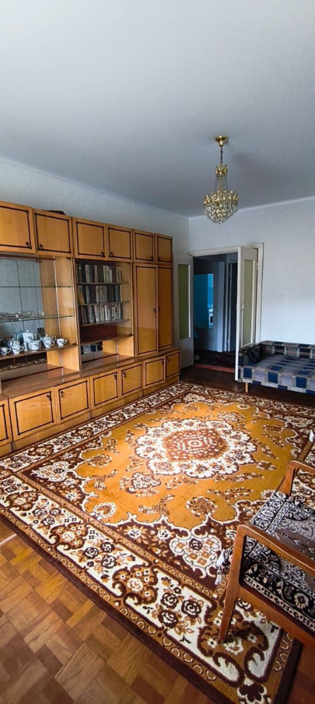 2 комнаты, 44 м², Асанбай мкр 105 серия, 4 этаж, Косметический ремонт
