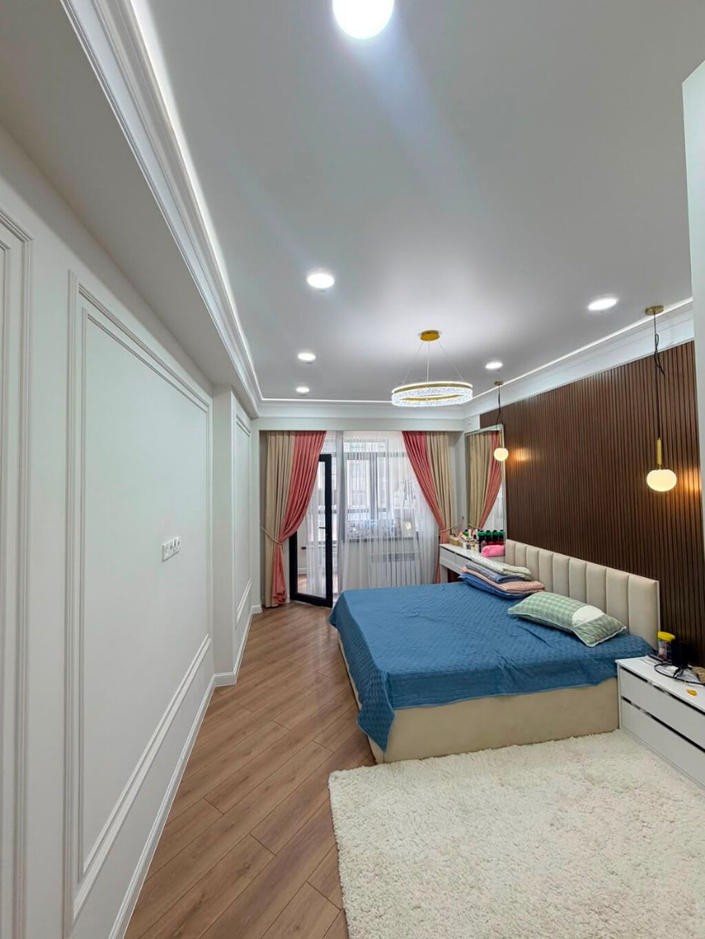 2 комнаты, 85 м², Асанбай мкр Элитка, 4 этаж, Дизайнерский ремонт