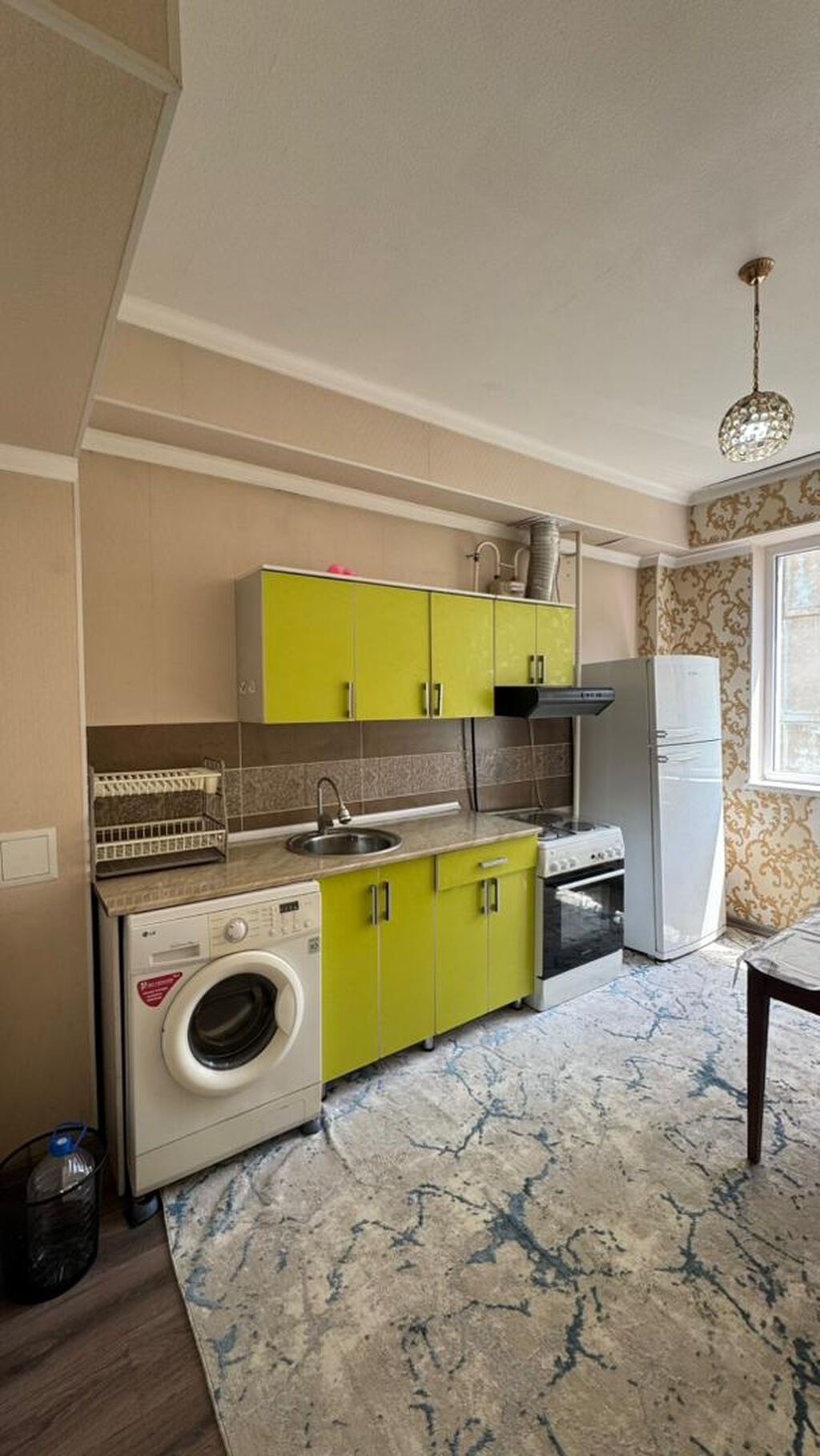 1 комната, 38 м², Тунгуч мкр Элитка, 4 этаж, Евроремонт