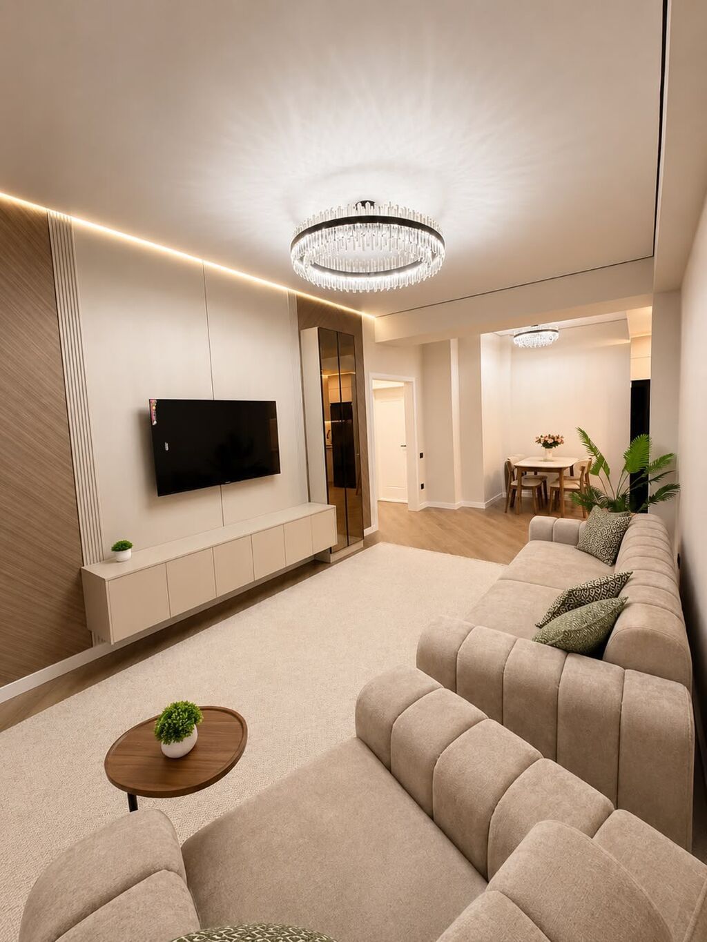 2 комнаты, 63 м², Южная Магистраль Элитка, 14 этаж, Дизайнерский ремонт