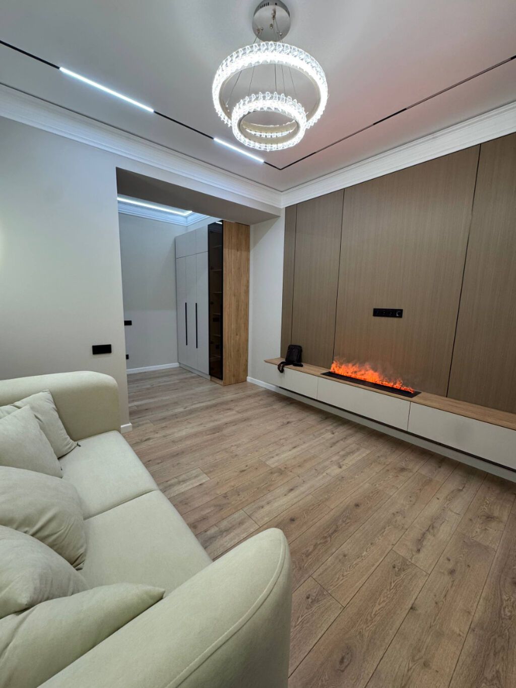 2 комнаты, 63 м², Асанбай мкр Элитка, 9 этаж, Свежий ремонт