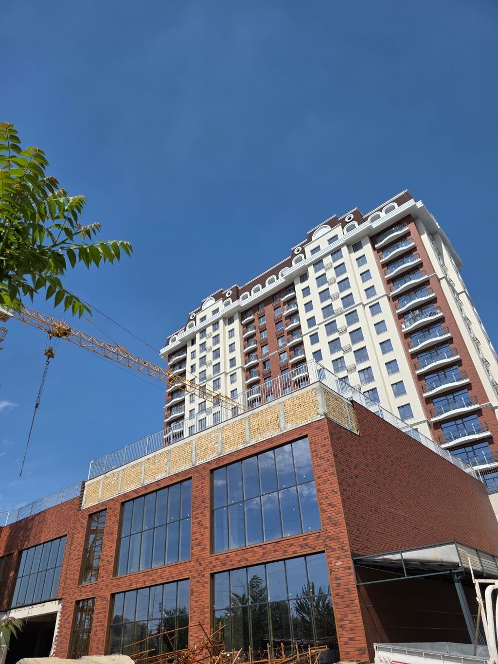 1 комната, 57 м², Парк Т.Сатылганова, Элитка, 7 этаж, ПСО (под самоотделку)