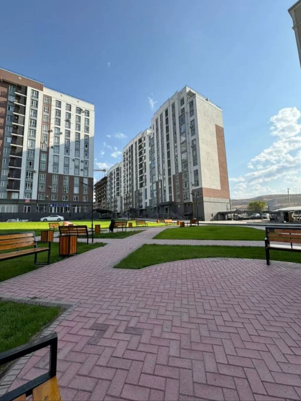1 комната, 42 м², Асанбай мкр Элитка, 6 этаж, ПСО (под самоотделку)