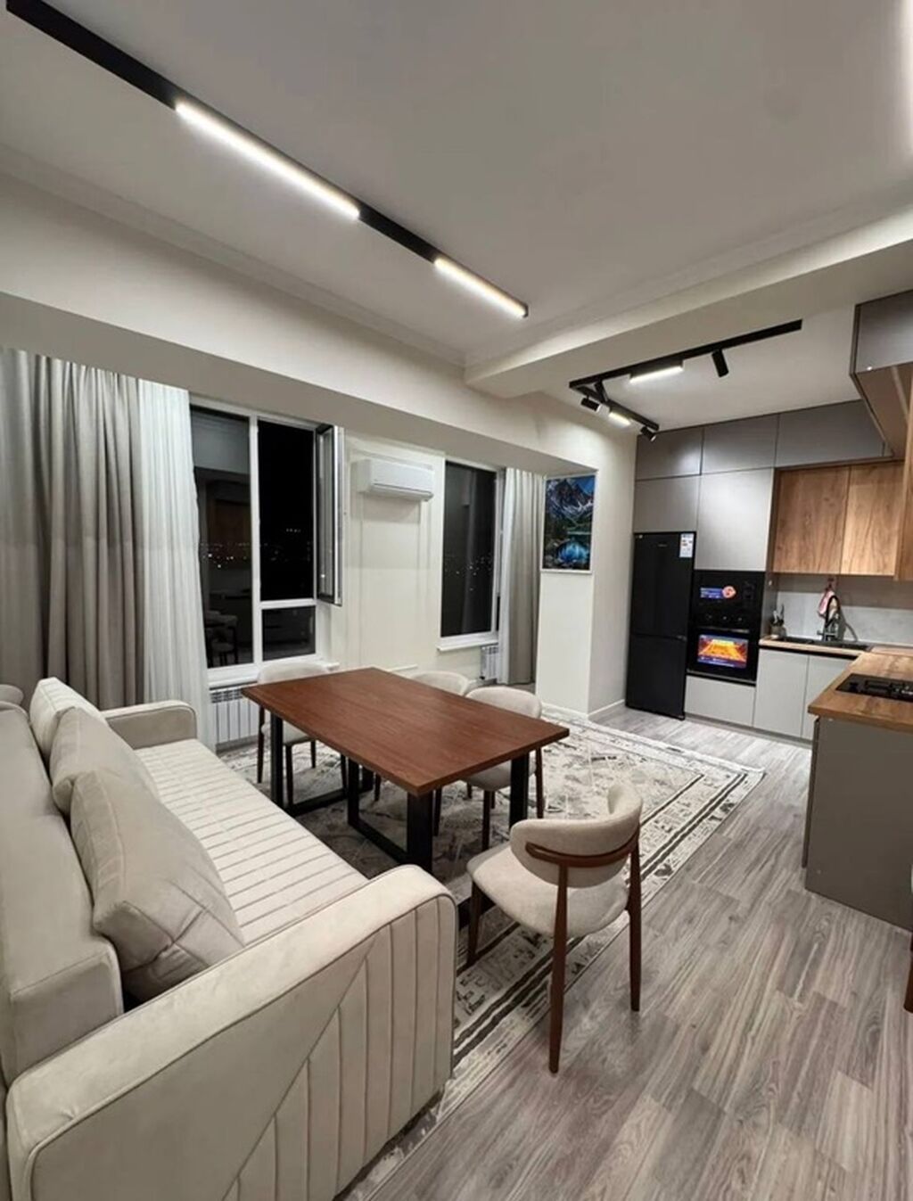 2 комнаты, 55 м², Пишпек Элитка, 13 этаж, Дизайнерский ремонт