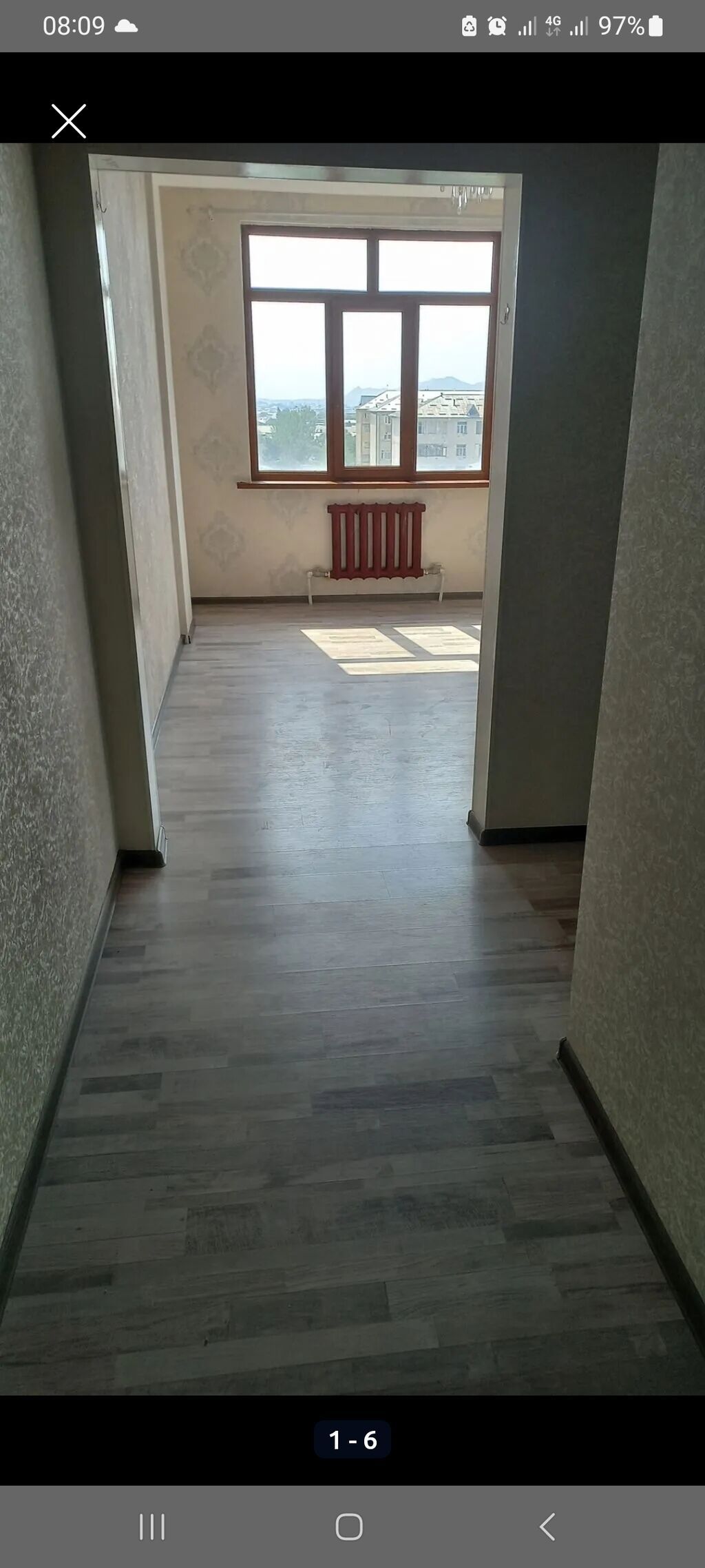 2 комнаты, Семейным, от 6 месяцев, Без мебели