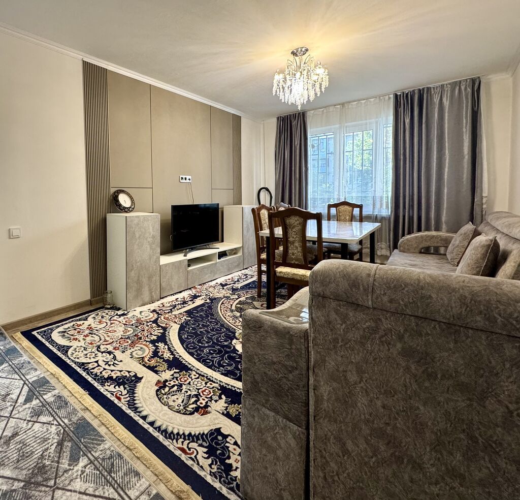2 комнаты, 44 м², 4 мкр 104 серия, 1 этаж, Евроремонт