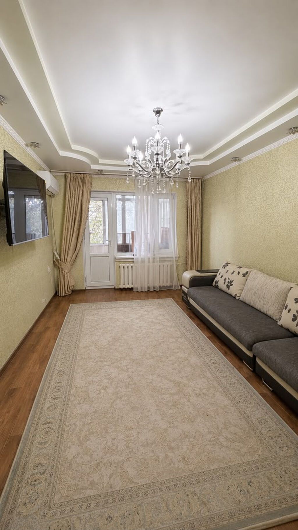 3 комнаты, 70 м², 5 мкр 106 серия, 3 этаж, Евроремонт