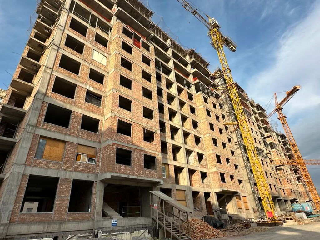 1 комната, 42 м², Асанбай мкр Элитка, 8 этаж, ПСО (под самоотделку)